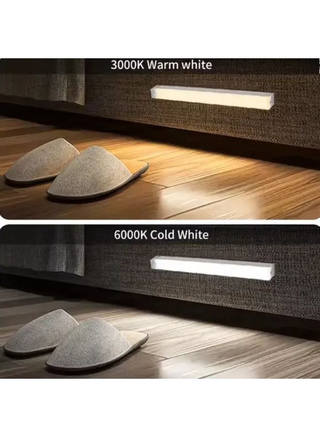 4pcs 11 81inch Cool White LED Cabinet Lights With Motion Sensor Magnetic USB - Image 4